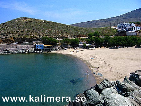 Kolymbithra beach.