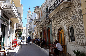 Pyrgi p&aring; Chios.