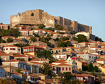 Molyvos p&aring; Lesbos.
