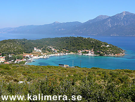 Posidonio p&aring; syd&ouml;stra Samos.