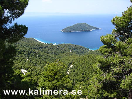 Naturen &auml;r den stora sev&auml;rdheten. p&aring; Skopelos.