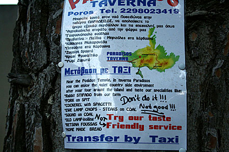 Denna taverna var tydligen inte till allas gillande.