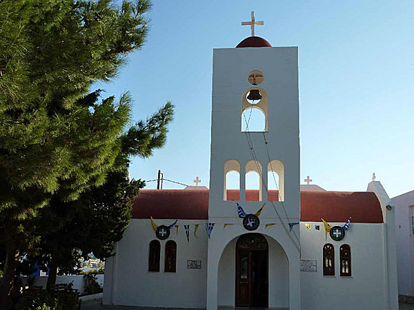 Kyrkan i Makrigialos på Kreta.