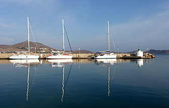 Naoussa p&aring; Paros.
