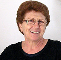Eva p&aring; Pension Sunshine - Pythagorion