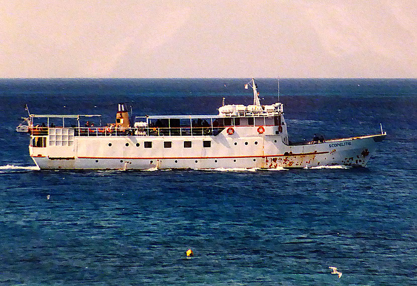 Old Scopelitis from 1994. Katapola. Amorgos.