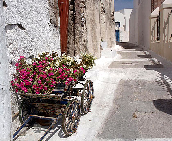Emborion på Santorini.