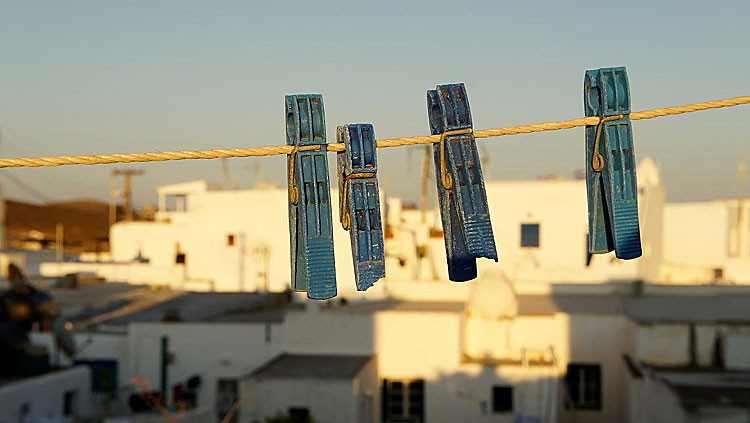 Chora på Folegandros