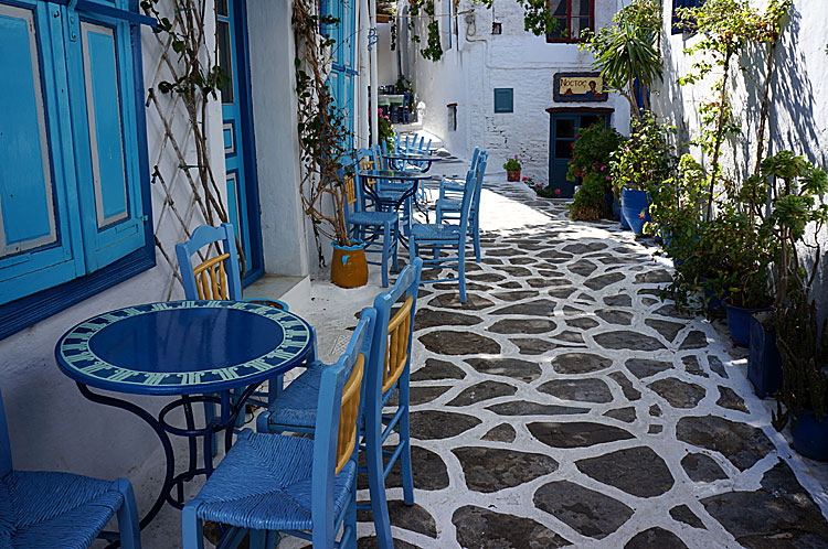 Chora på Amorgos.