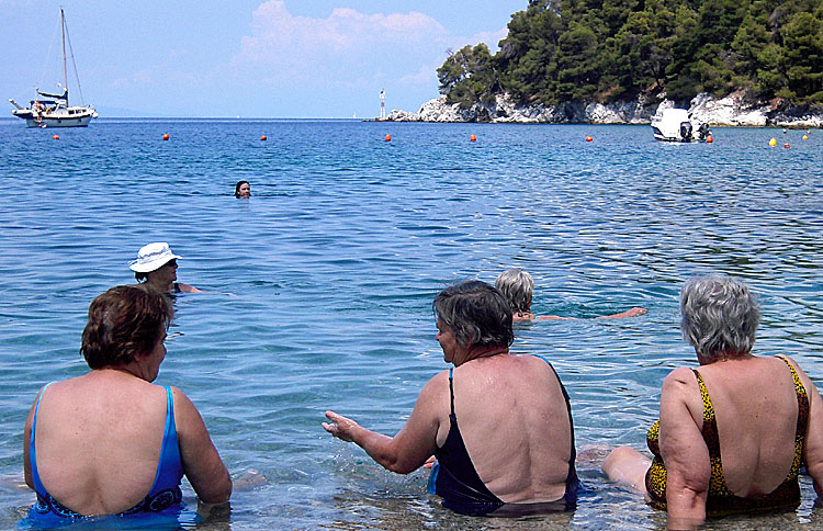 Agnontas på Skopelos.