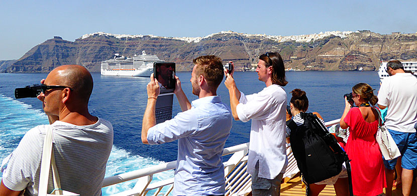 Fira. Santorini. Grekland. 