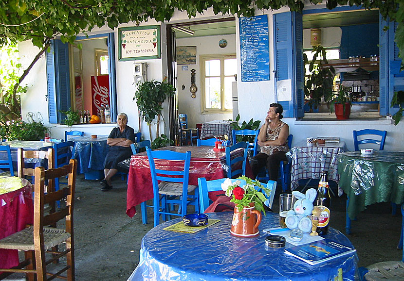 Tavernor i Manolates på Samos. 