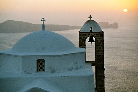 Plaka. Milos. Grekland.