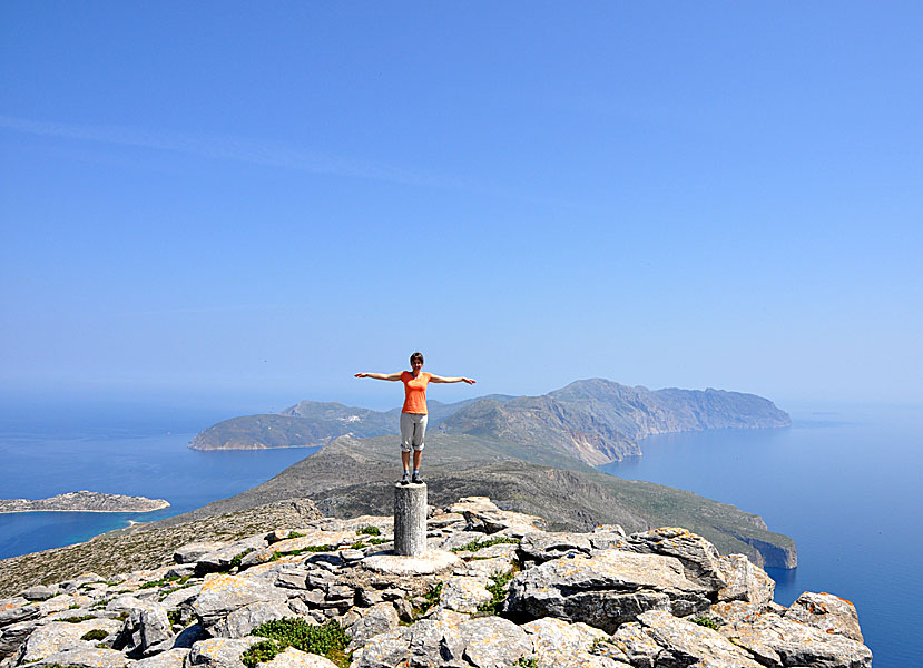 Vandra till Profitis Elias på Amorgos