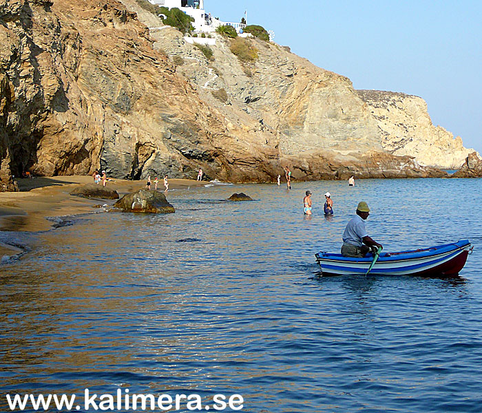 Agios Nikolaos på Anafi.