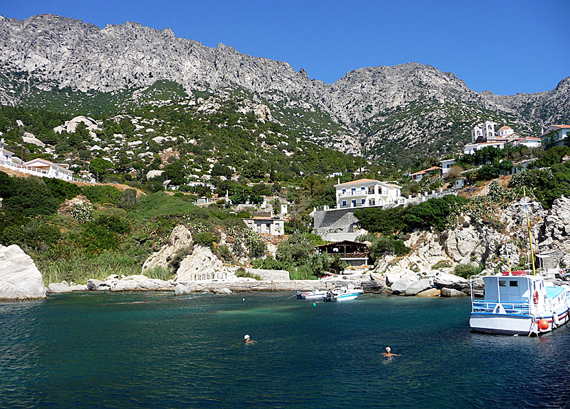 Manganitis på Ikaria.