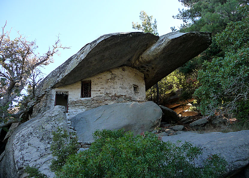 Klostret Theoktisi på Ikaria.