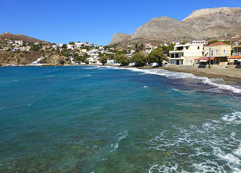 Kantouni  beach på Kalymnos.