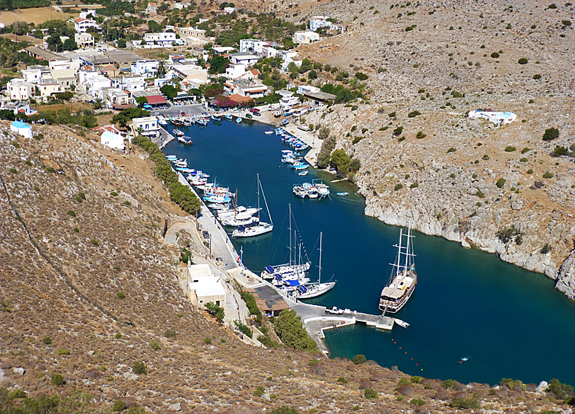 Rina i Vathydalen på Kalymnos