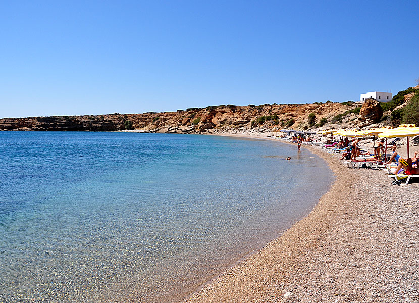 Christou Piagadi beach på Karpathos.