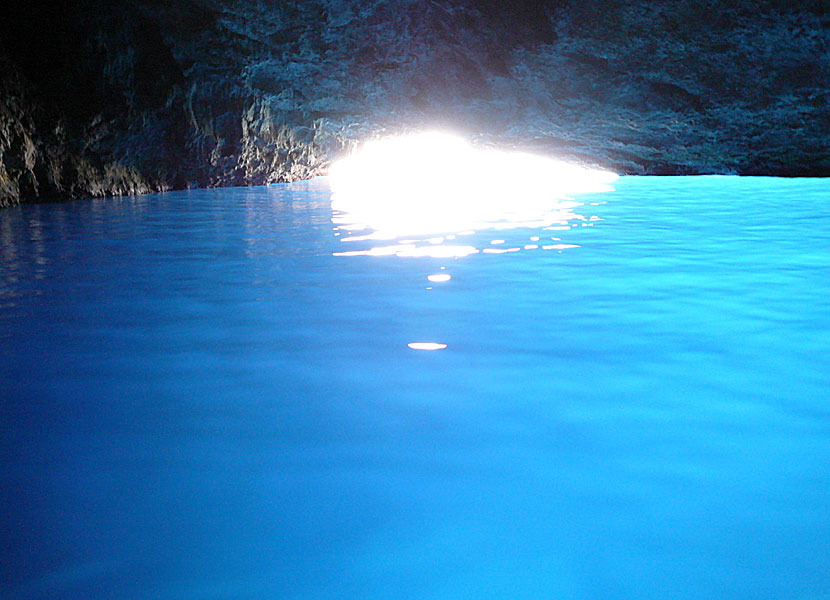 Blue Cave. Kastelorizo. Megisti.