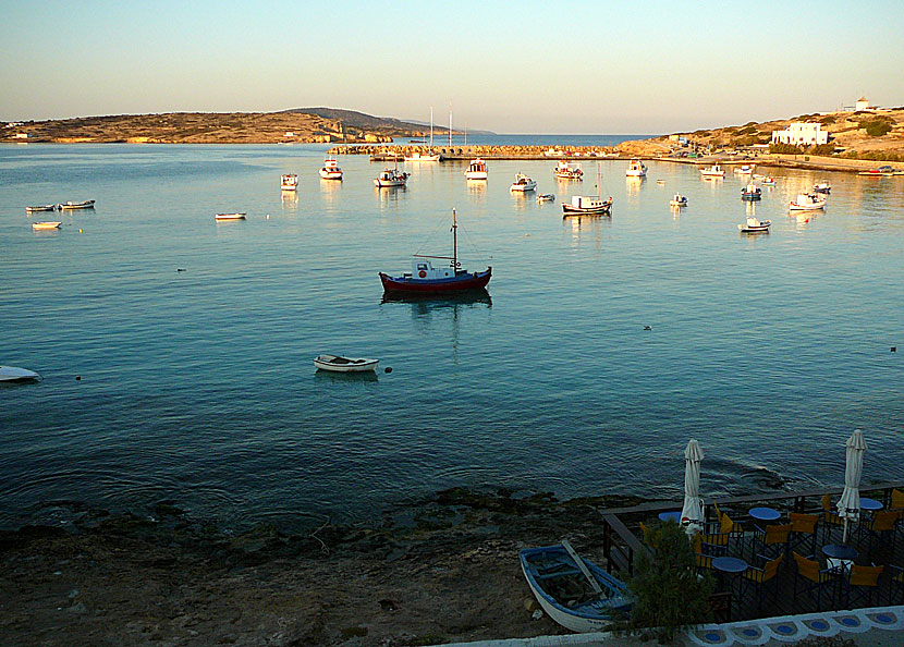 Hamnen på Koufonissi.