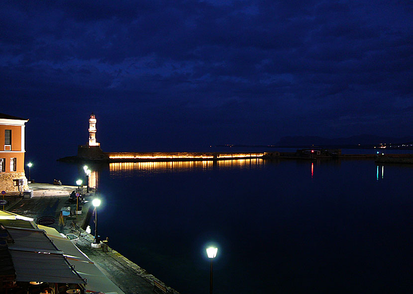 Chania på Kreta.