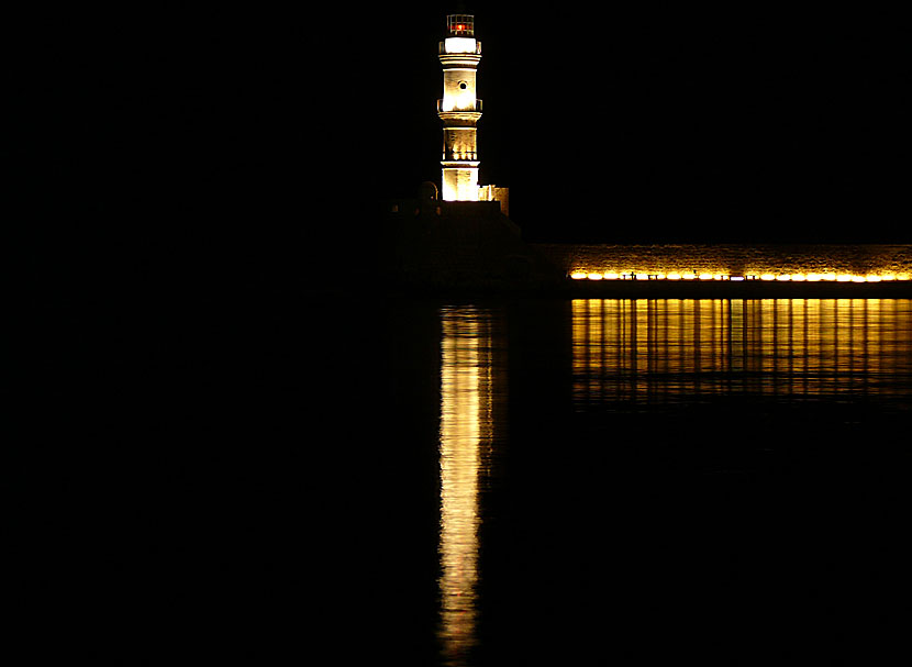 Fyren i Chania på Kreta.