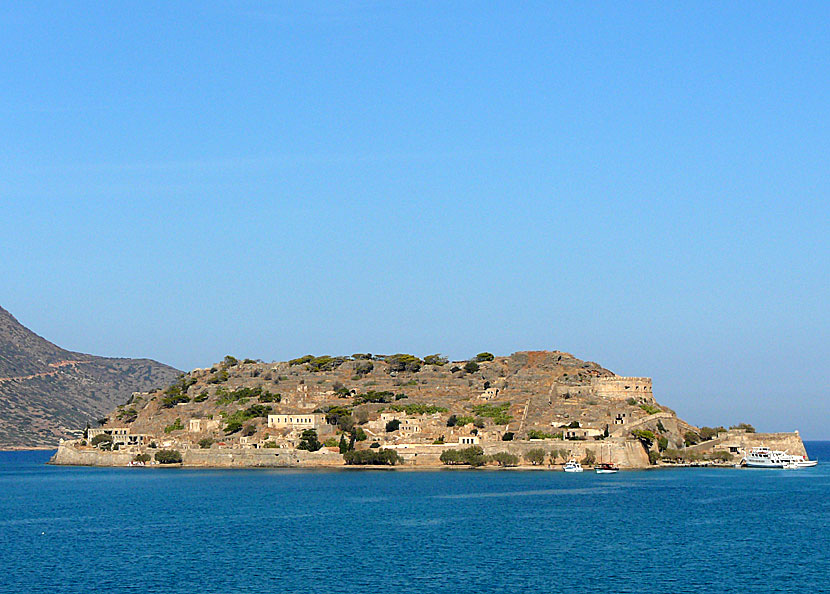 Spinalonga på Kreta. 