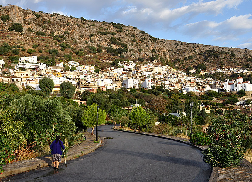 Kritsa på Kreta.