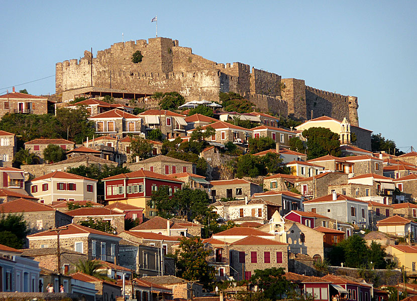 Molyvos på Lesbos.