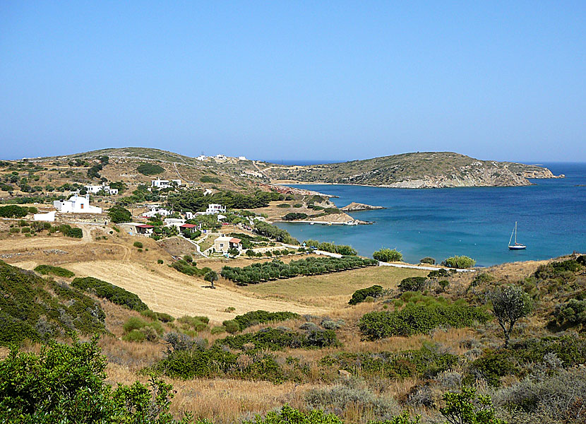 Katsadia beach på Lipsi.