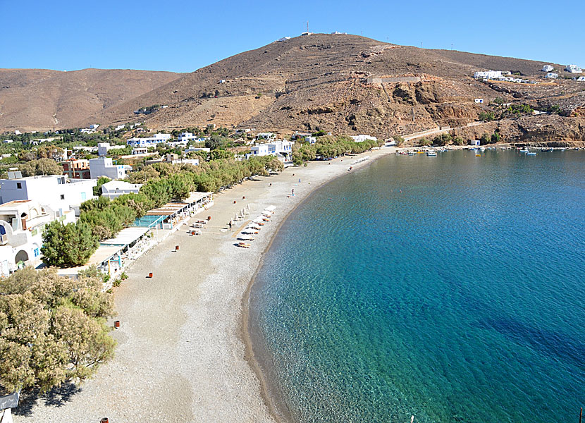 Livadia beach på Astypalea.