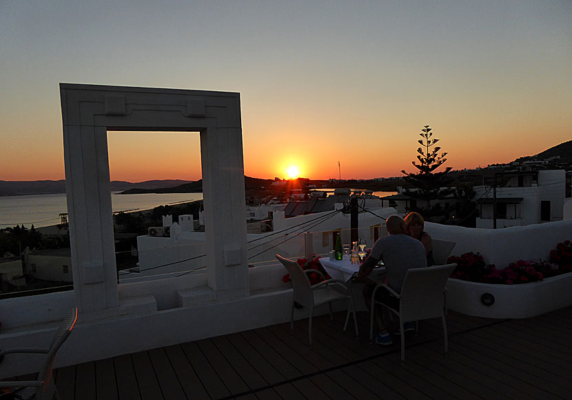 Lilla Portaran på Naxos Island Hotel i Agios Prokopios.
