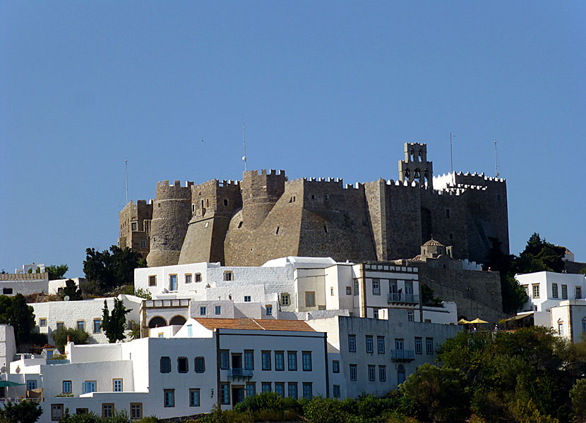 Johannesklostret i Chora på Patmos.