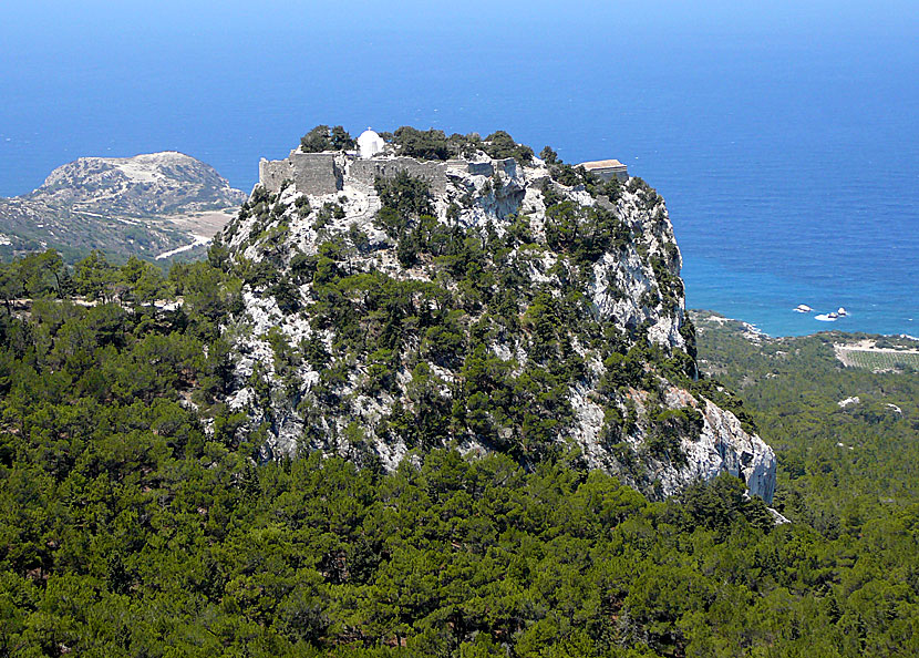 Monolithos Kastro på Rhodos.