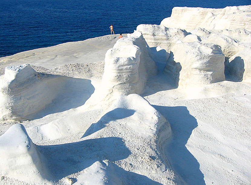 Sarakiniko på Milos.