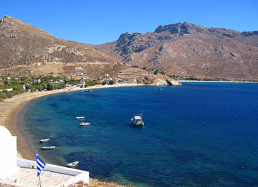 Koutalas beach på Serifos.