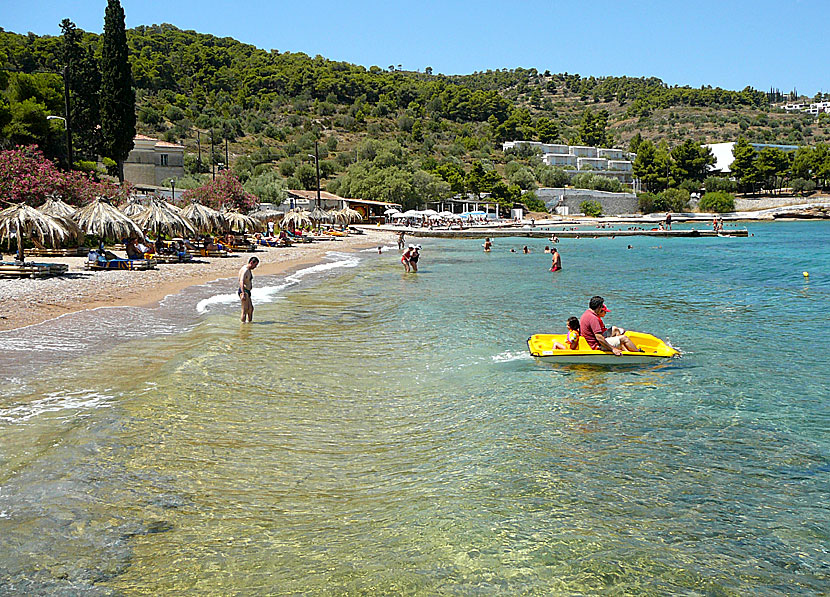 Ligoneri beach på Spetses