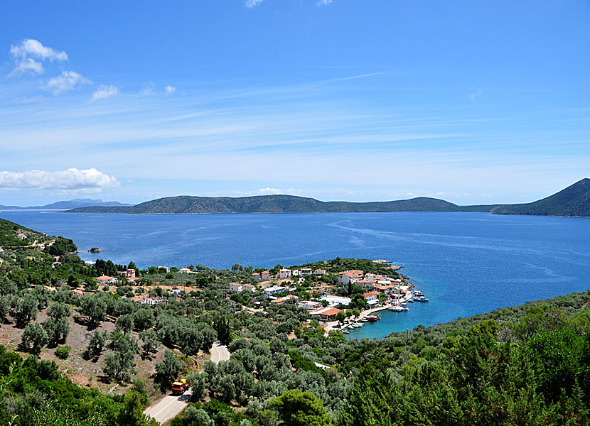 Stena Vala stad på Alonissos.