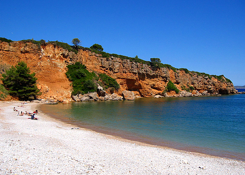 Kokinokastro beach på Alonissos.