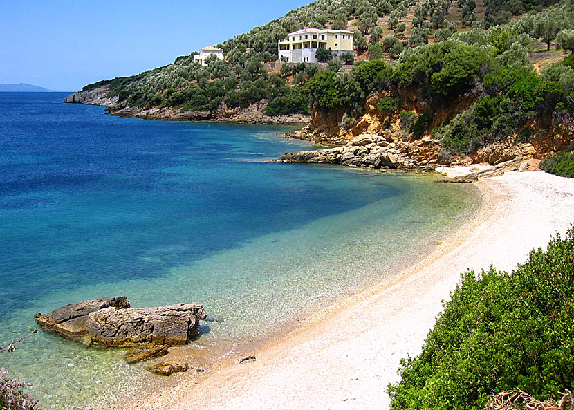 Megali Ammos beach på Alonissos.