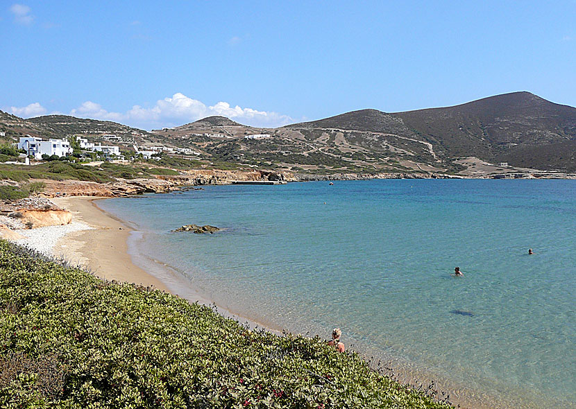 Agios Georgios beach på Antiparos.