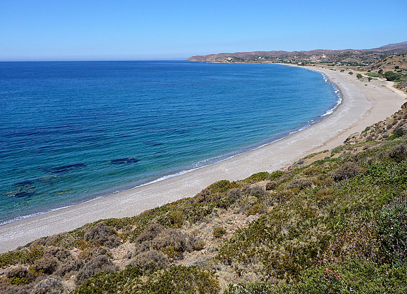 Managros beach på Chios.