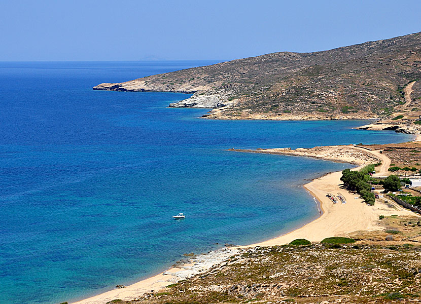 Psathi beach på Ios.