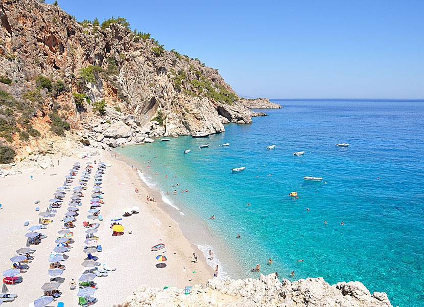 Kyra Panagia beach på Karpathos.