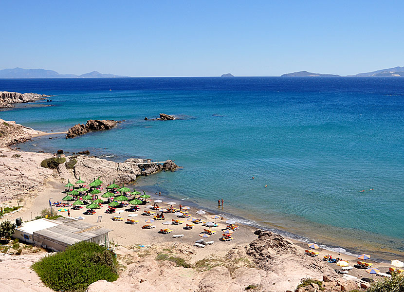 Camel beach på Kos.