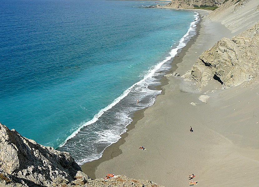 Agios Pavlos beach på södra Kreta.