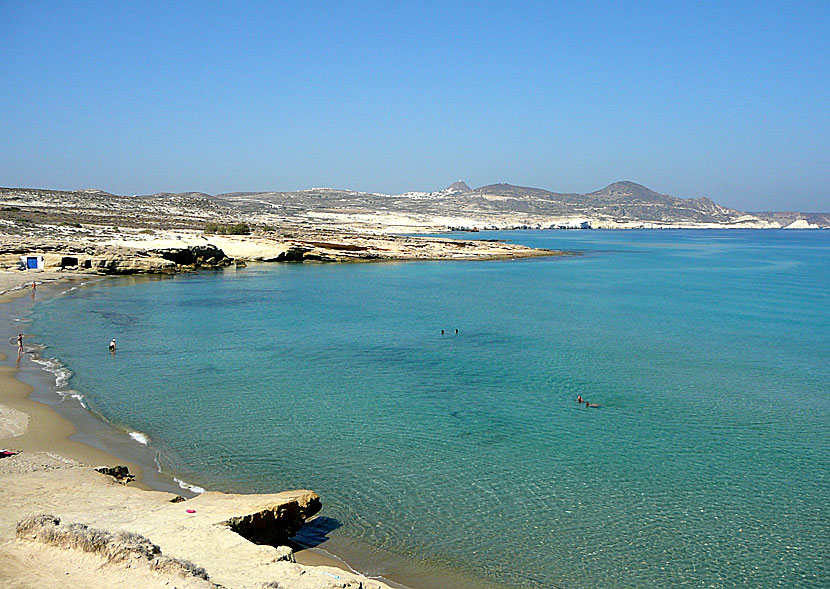 Mitakis beach på Milos.