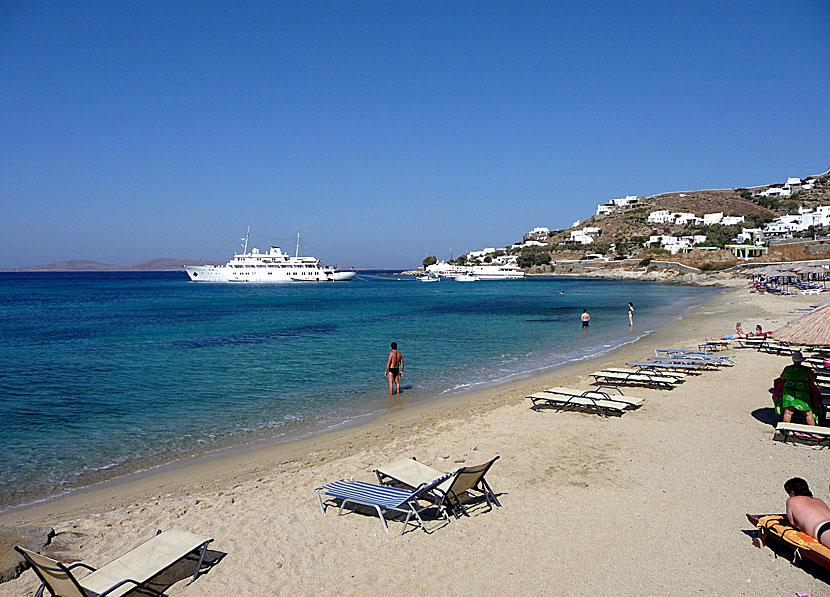 Agios Ioannis beach på Mykonos.